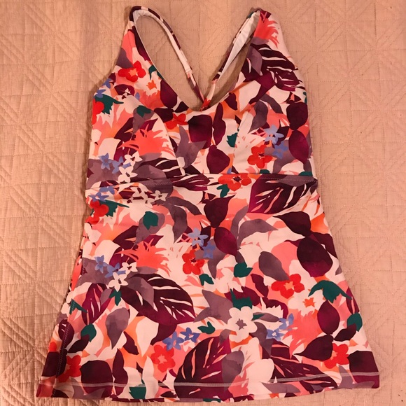 Athleta D-DD Daybreak Triangle Tankini—Medium Tall - Picture 4 of 8